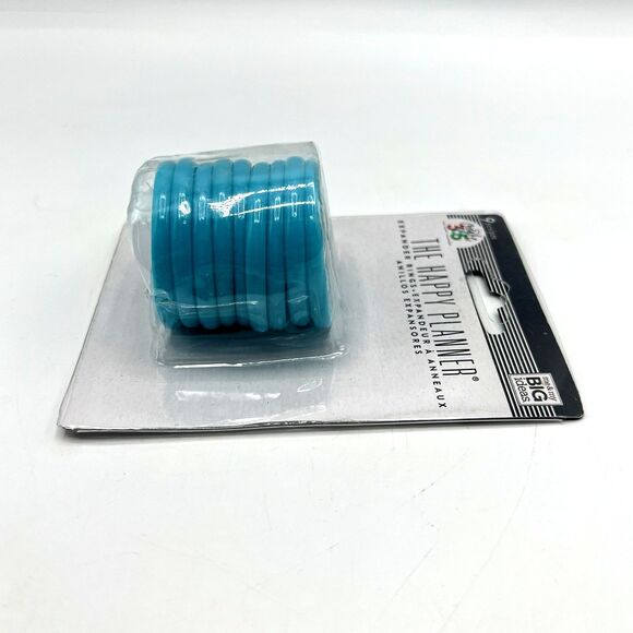Happy Planner Expander Discs Me & My Big Ideas Create 365 Pack Of 9 Blue 1.75" - Picture 5 of 6